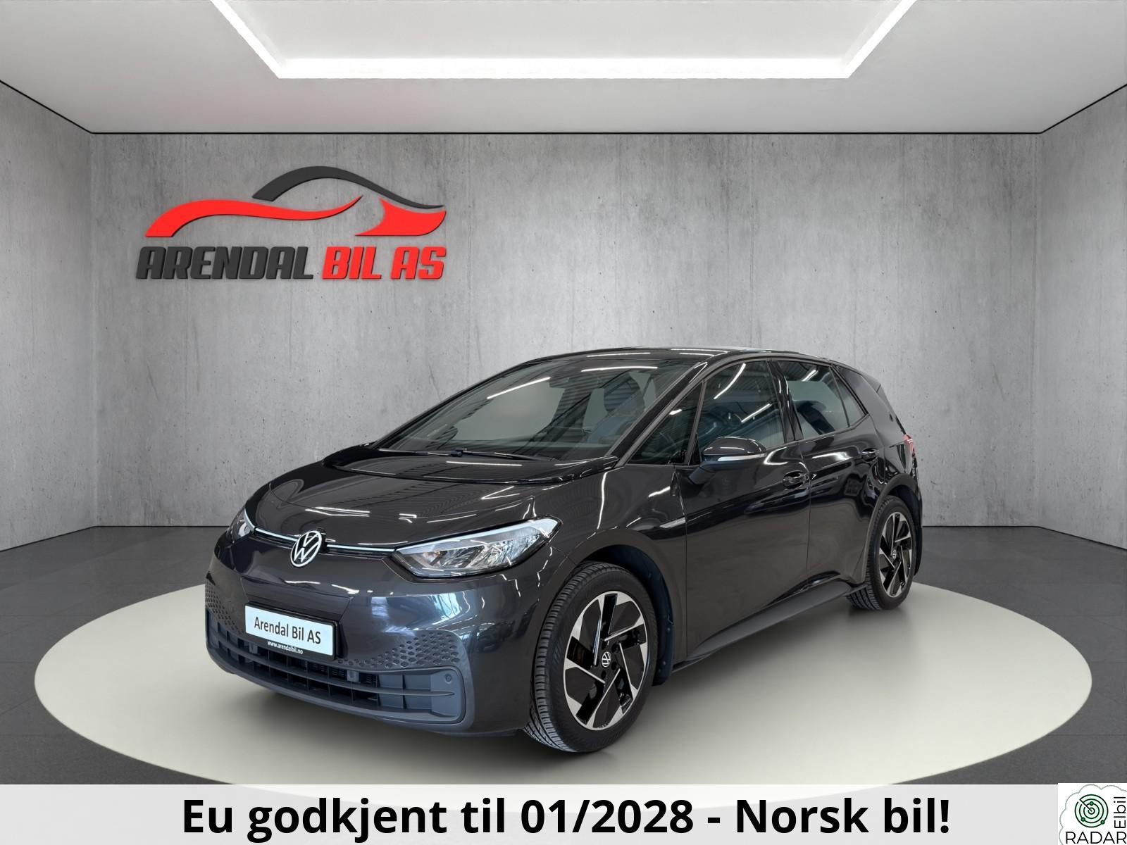 VOLKSWAGEN ID.3 PURE 110 KW Perfomance / Adaptiv Cruise / Navi / Kamera / 1 Eier!