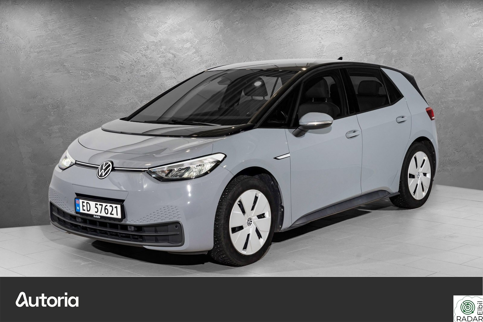 VOLKSWAGEN ID.3 PURE 110 KW pure  45kwh 150 hk Rattv/Ryggekamera/ACC