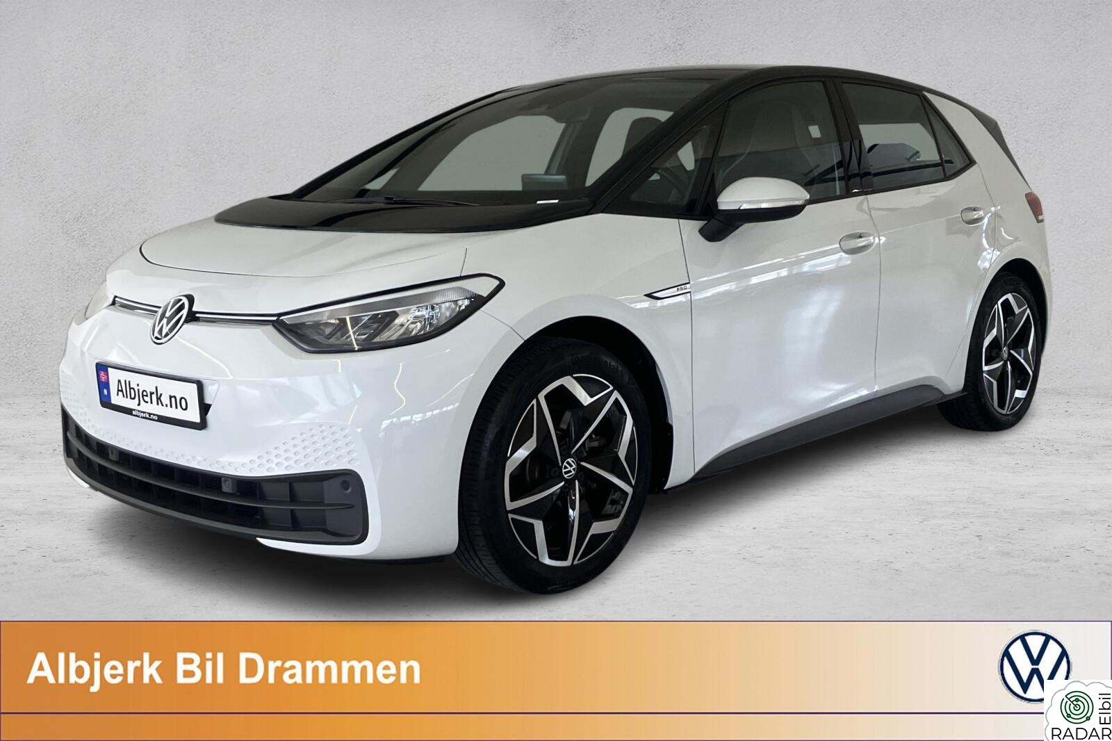 VOLKSWAGEN ID.3 PRO 150 KW SPORT 58kwh 204 hk Topsport, Ledlys, ACC, EL.Seter+++