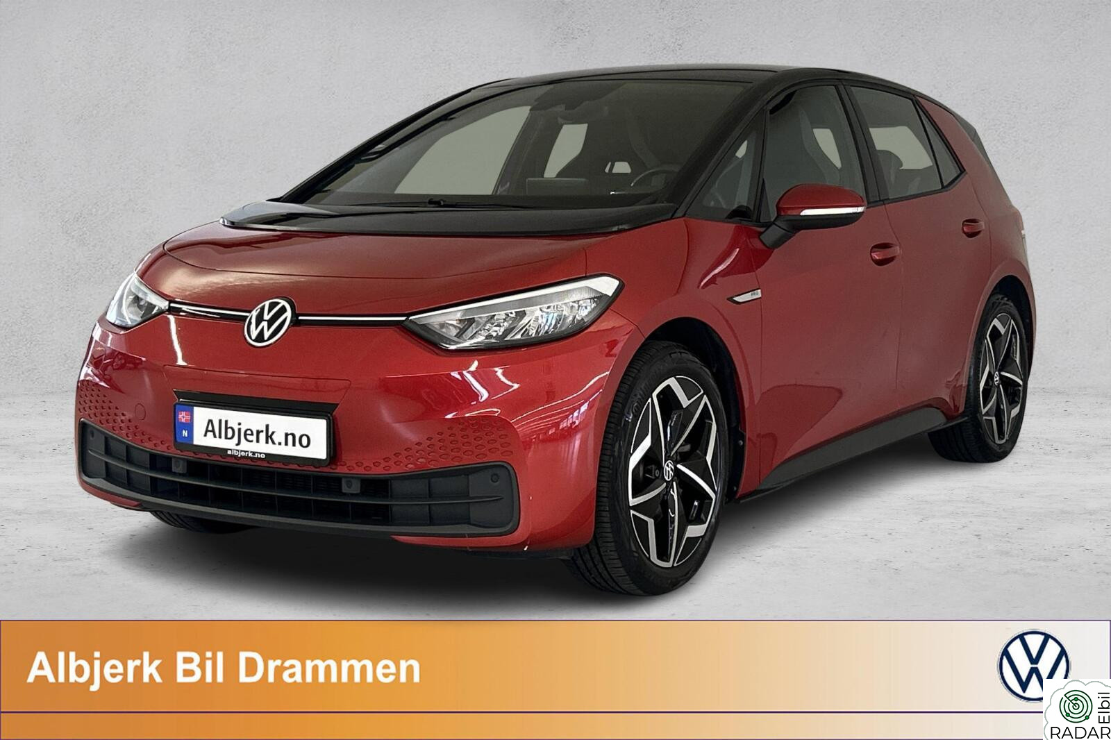 VOLKSWAGEN ID.3 PRO 150 KW Sport 58kWh 204hk Top sport El.Sete R-kamera Varmeratt