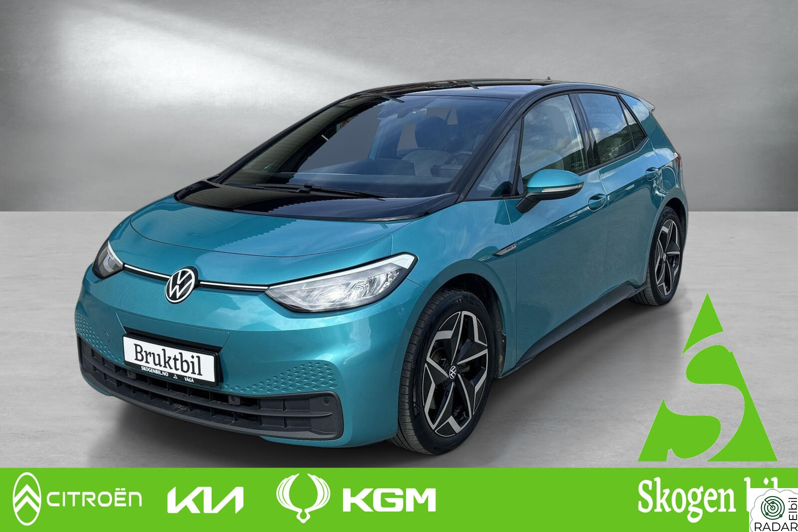 VOLKSWAGEN ID.3 PRO S 150 KW Pro S 77 kWh 204hk 5-seter 547km WLTP!