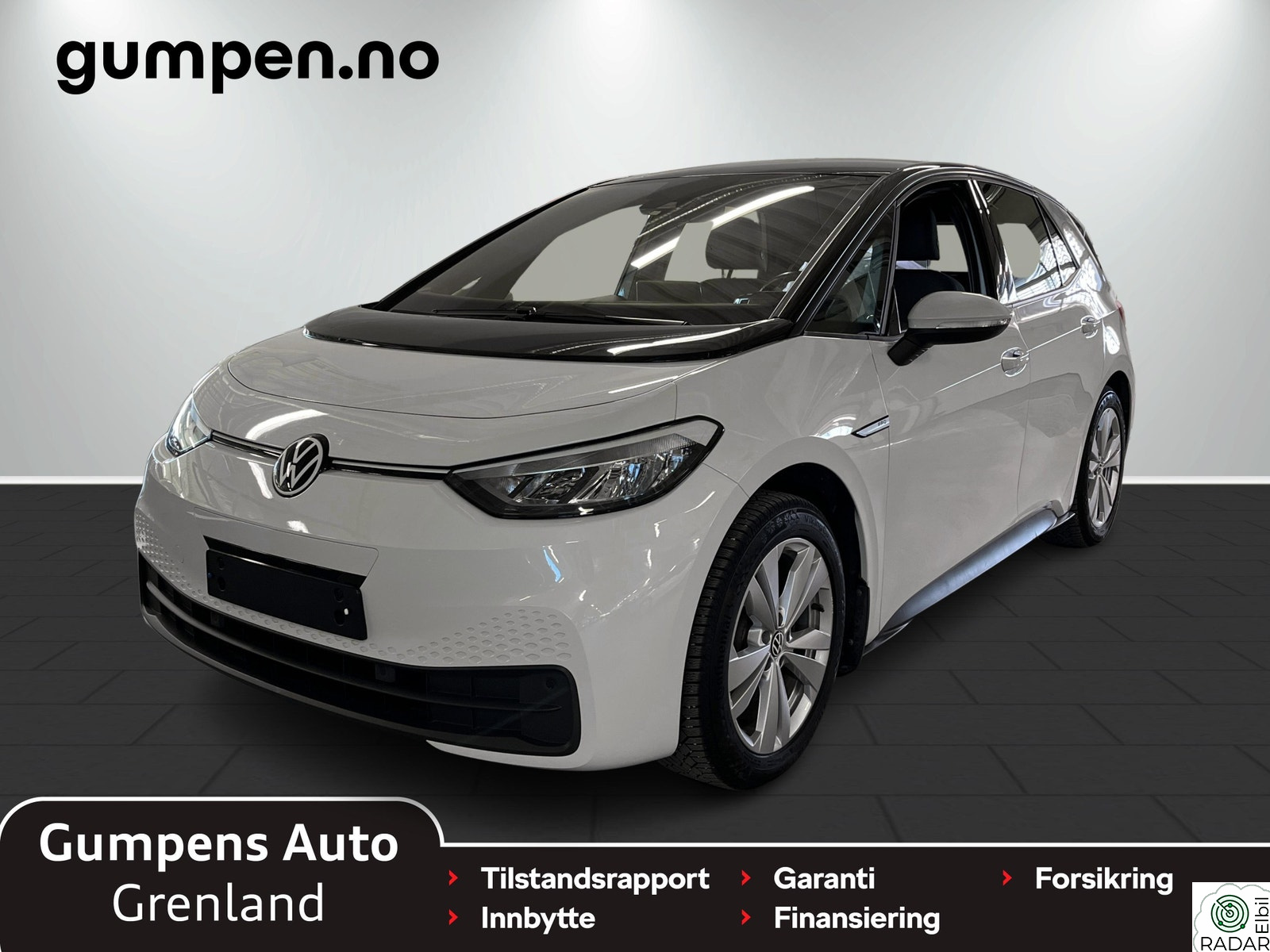 VOLKSWAGEN ID.3 PRO 107 KW pro          58kwh 145 hk