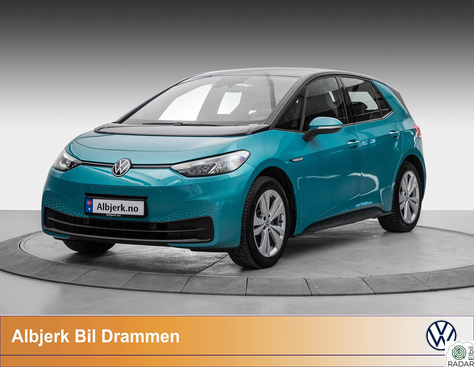 VOLKSWAGEN ID.3 PRO 150 KW Sport 204 hk El.sete Ryggek. varmeratt keyless 19'