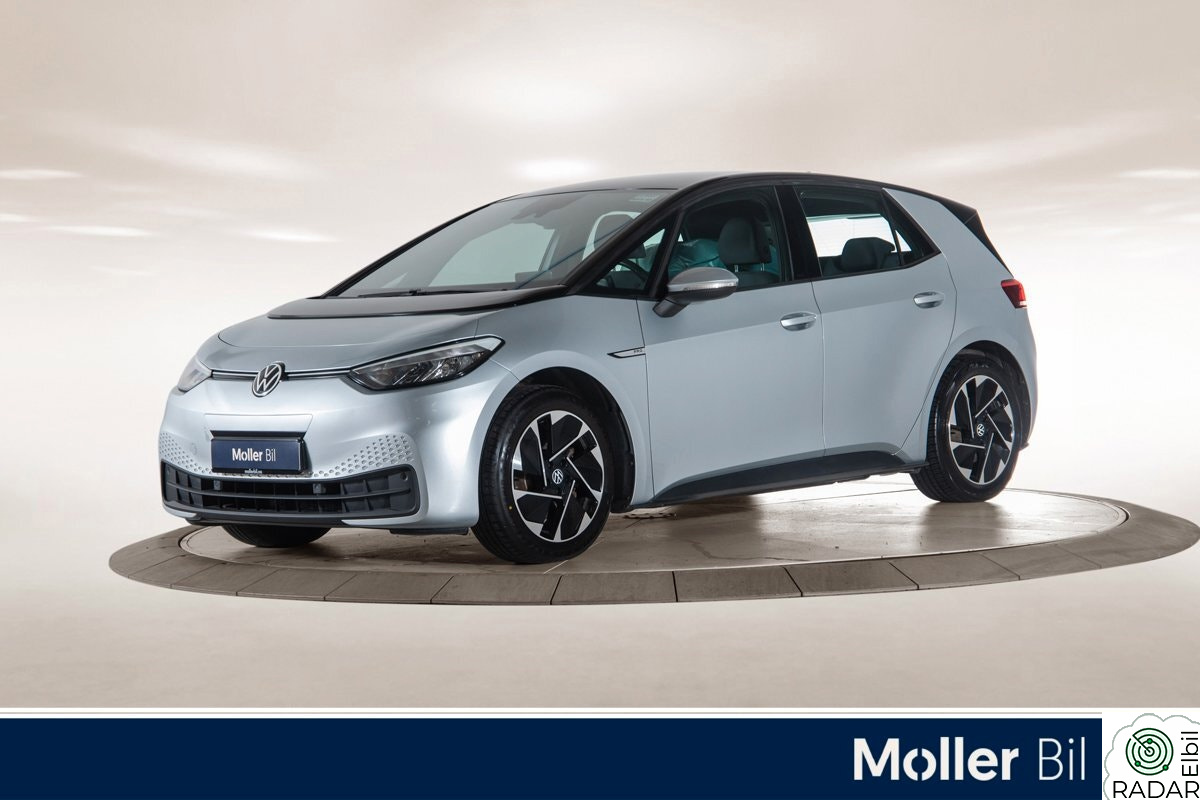 VOLKSWAGEN ID.3 PRO 107 KW Pro 58kWh 145hk|Ryggekam|Keyless|Transportfeste