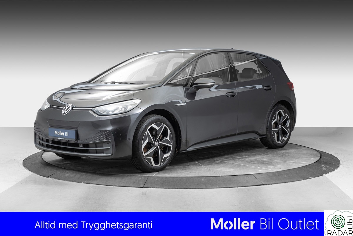 VOLKSWAGEN ID.3 PRO S 150 KW Pro S 77kwh 204 hk Ryggekamera/Keyless