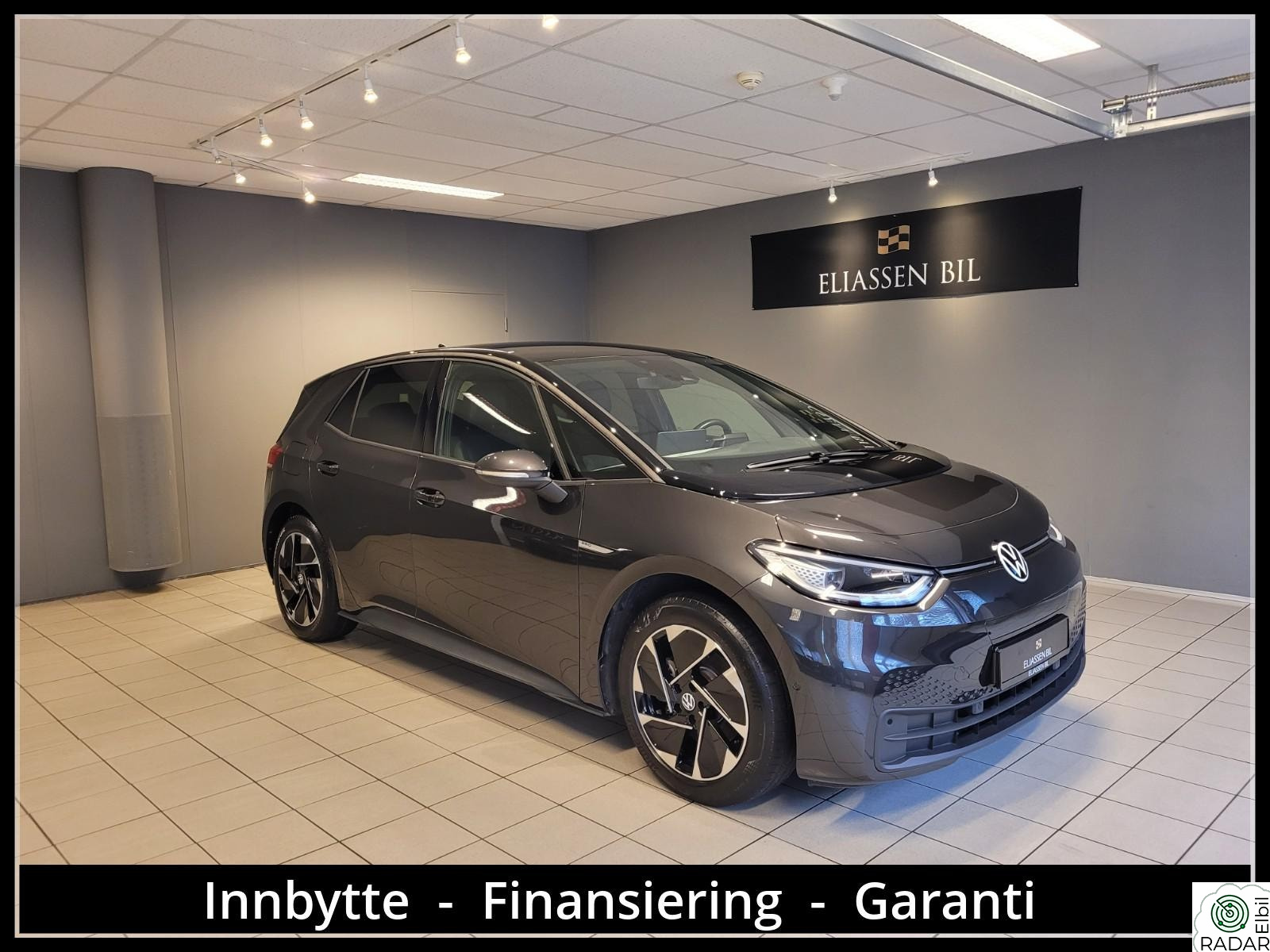 VOLKSWAGEN ID.3 PRO 150 KW Pro Performance 204hk / 1 Eier / Kamera/ACC/Delskinn