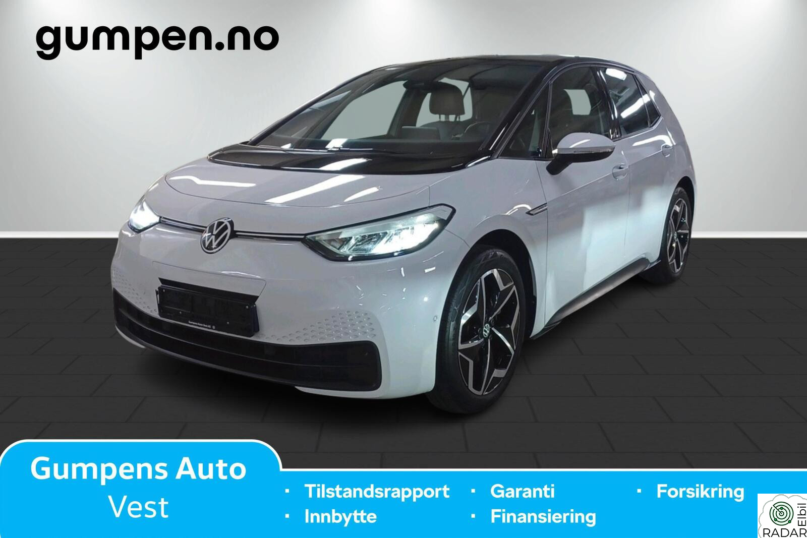 VOLKSWAGEN ID.3 PRO S 150 KW Pro S 77kwh 204HK - 544km!