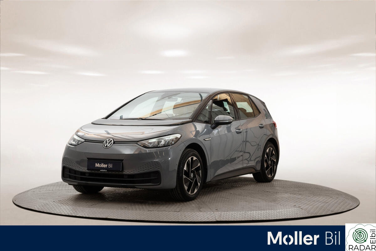 VOLKSWAGEN ID.3 PRO 107 KW Pro 58kWh 145hk Ryggekamera, ad.cruise, Keyless, Navi +