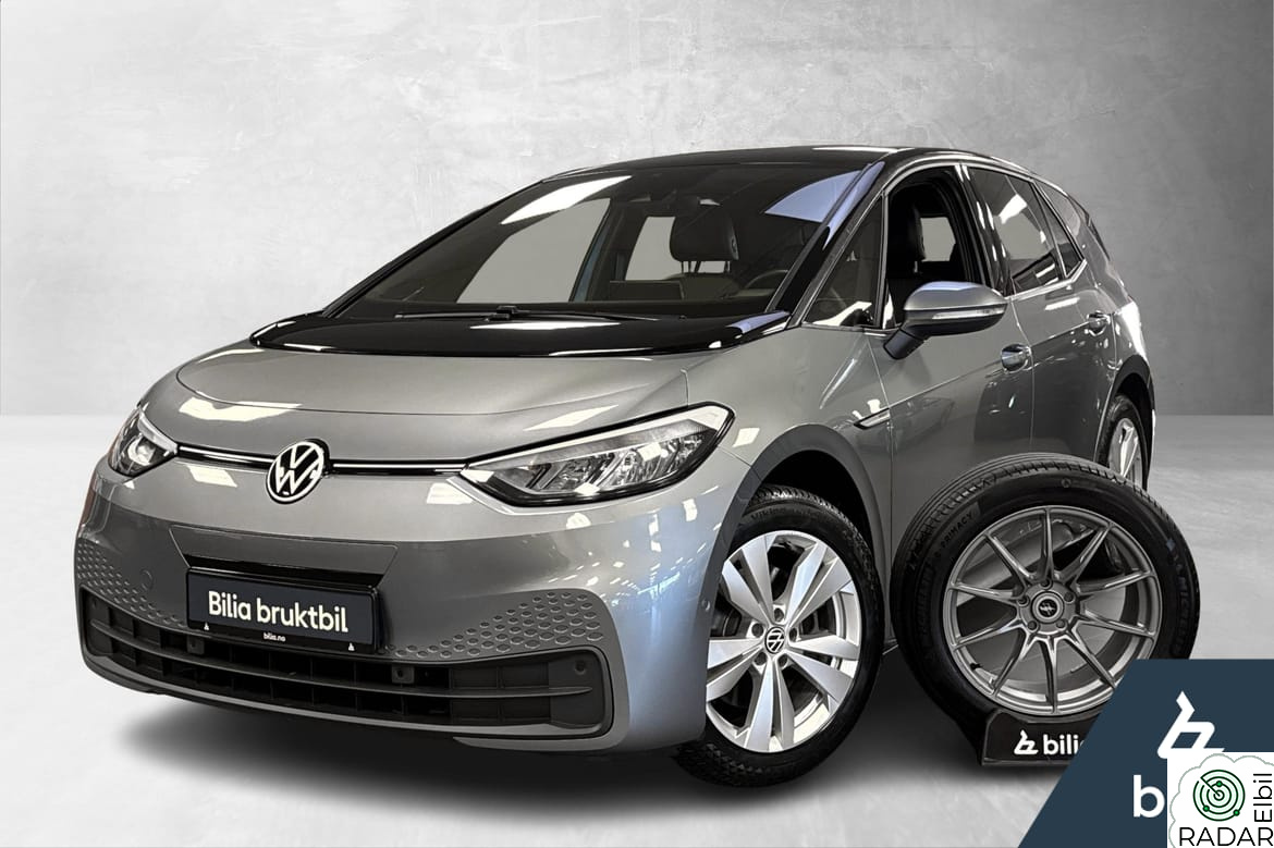 VOLKSWAGEN ID.3 PRO 107 KW PRO, 58kWh 145hk Ny i Norge, ACC, Keyless, Rattvarme++