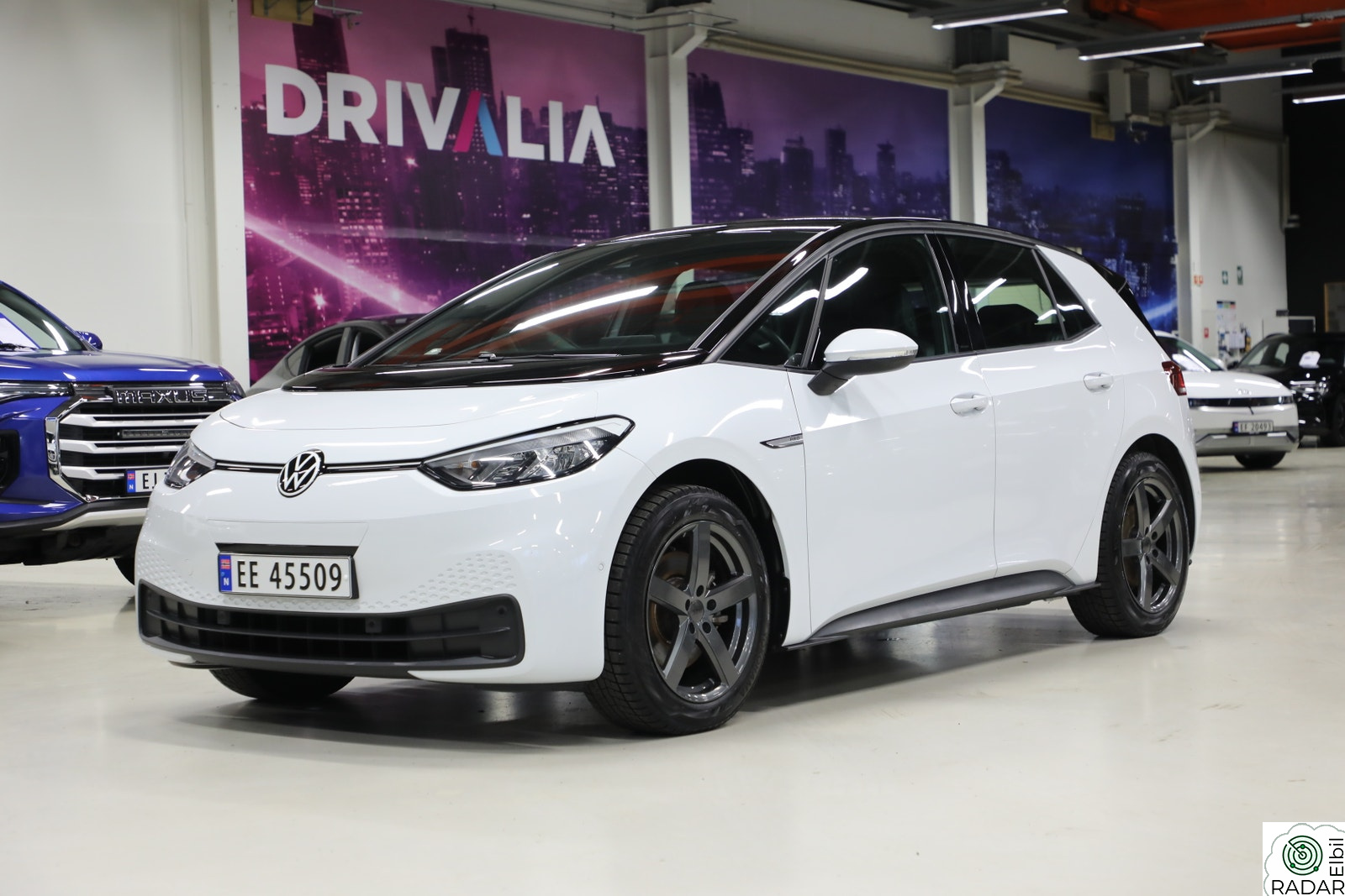 VOLKSWAGEN ID.3 PRO 107 KW Pro 58kWh 145HK/Style interiør/Keyless/Acc/Ryggekamera