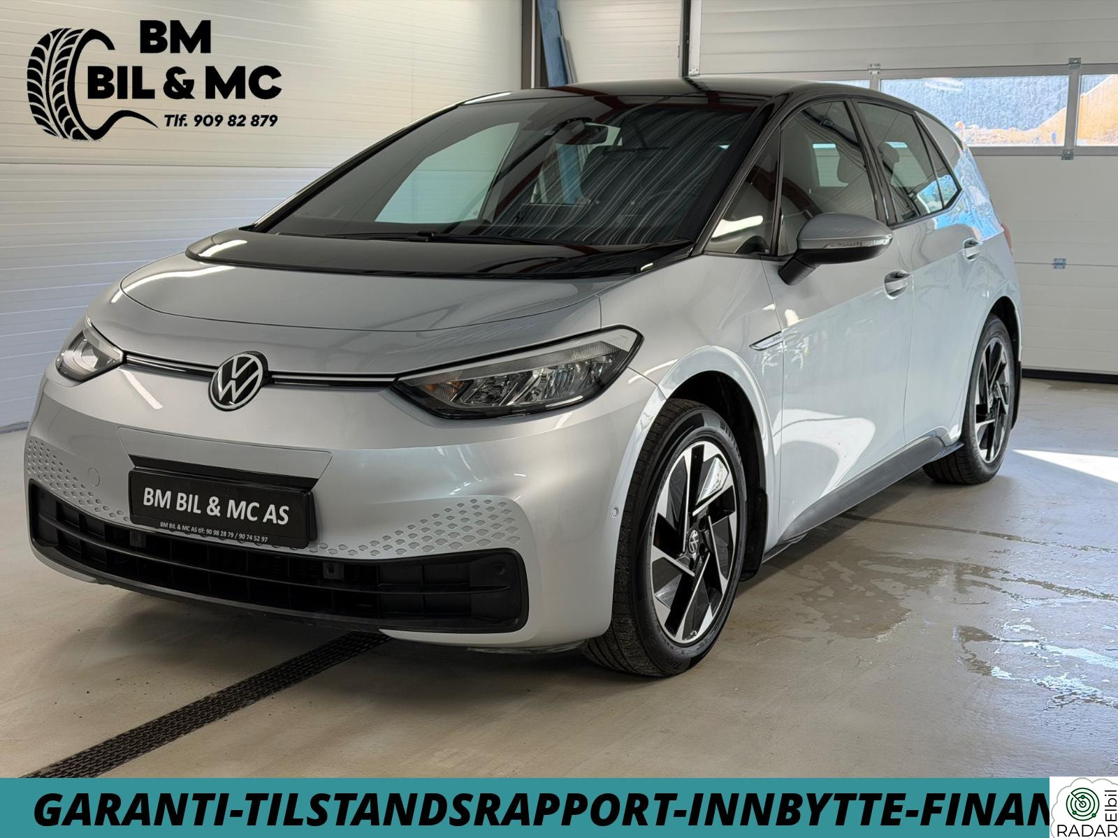 VOLKSWAGEN ID.3 PRO 107 KW PRO 204HK-Ryggekamera -ACC-Keyless Access-414Km
