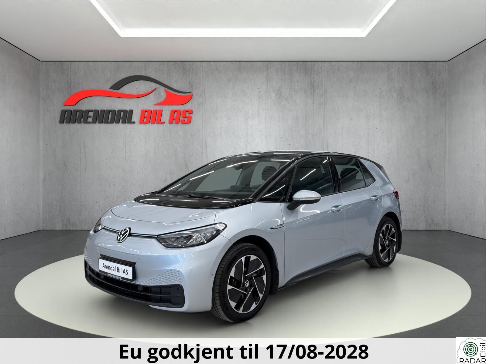 VOLKSWAGEN ID.3 PRO 107 KW PRO 420 km rekkevidde, Adaptiv Cruise, Navi, 1 Eier!