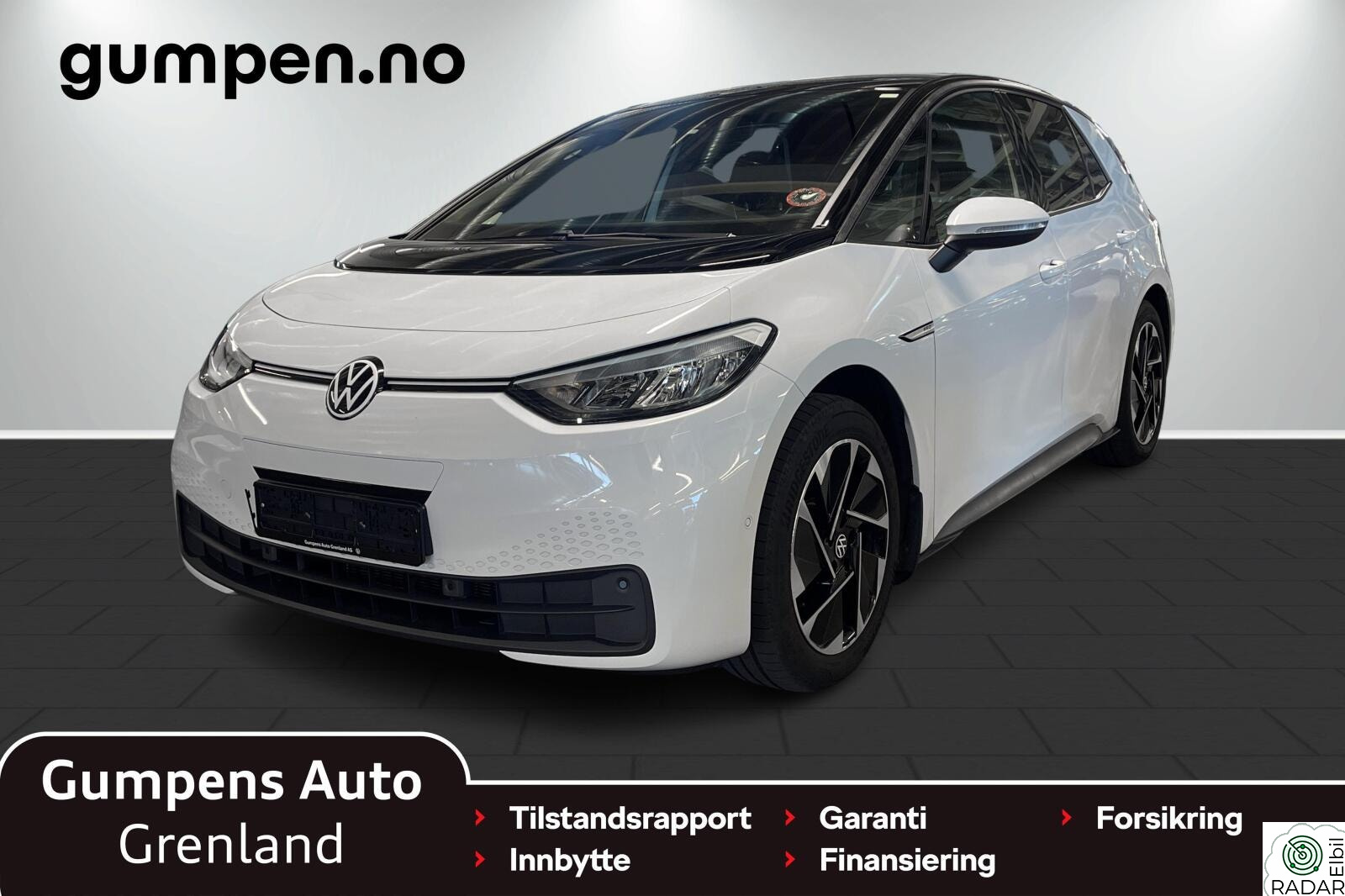 VOLKSWAGEN ID.3 PRO 150 KW pro limited  58kwh 204 hk Kamera/Keyless/Navi/ACC++