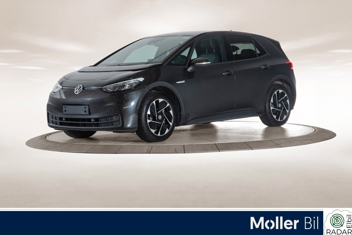 VOLKSWAGEN ID.3 PRO 150 KW Pro Limited 58kWh 204hk|Ryggekam|Keyless|ParkAssist|LED