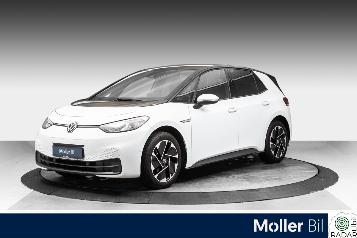 VOLKSWAGEN ID.3 PRO 150 KW pro limited  58kwh 204 hk Ryggekamera/Keyless/Navi