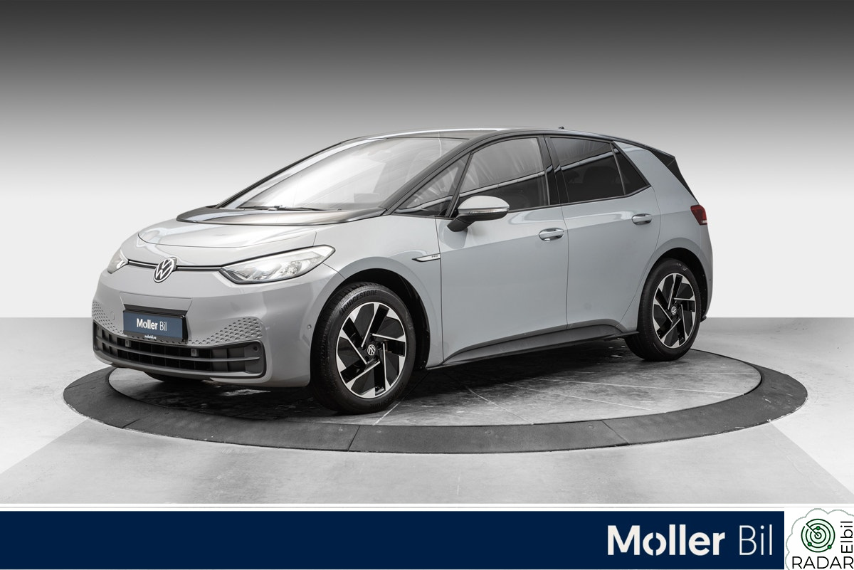 VOLKSWAGEN ID.3 PRO 150 KW pro limited  58kwh 204 hk Ryggekamera/acc/keyless