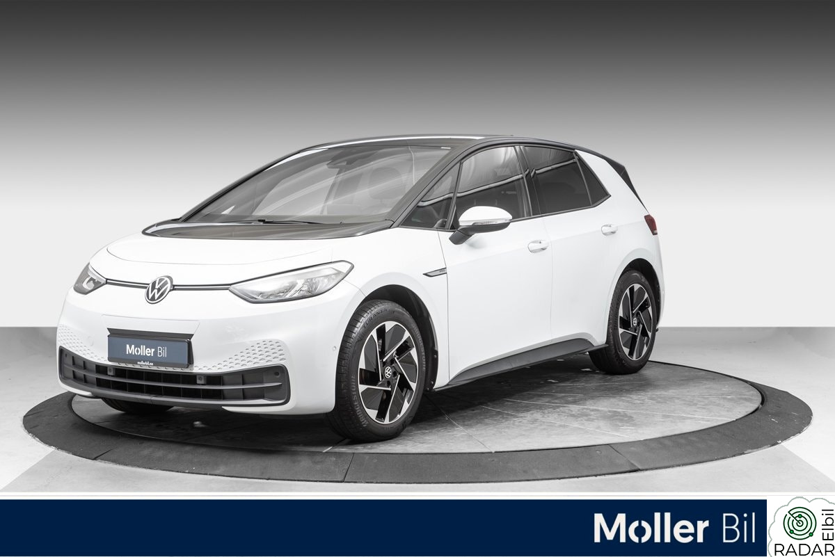 VOLKSWAGEN ID.3 PRO 150 KW pro limited  58kwh 204 hk Ryggekamera/Keyless/Navi