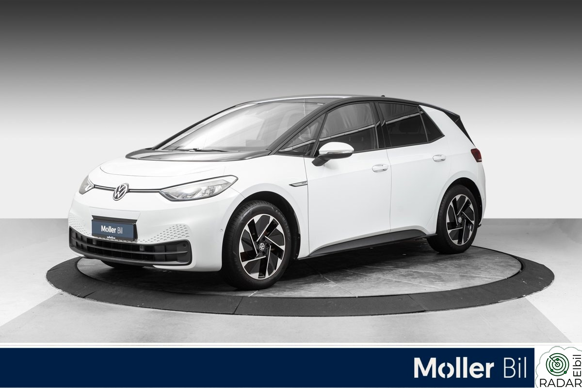VOLKSWAGEN ID.3 PRO 150 KW pro limited  58kwh 204 hk Ryggekamera/Keyles/Navi