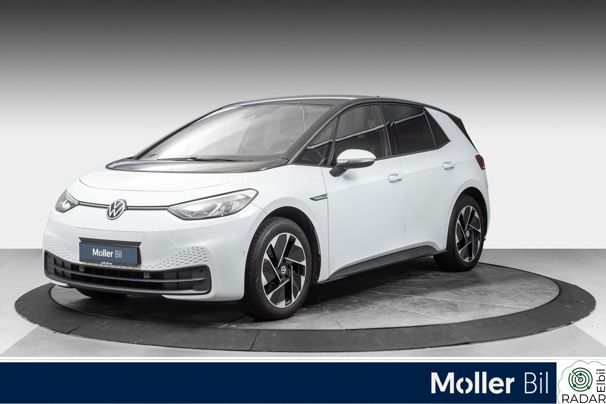 VOLKSWAGEN ID.3 PRO 150 KW pro limited  58kwh 204 hk Ryggekamera/Keyless