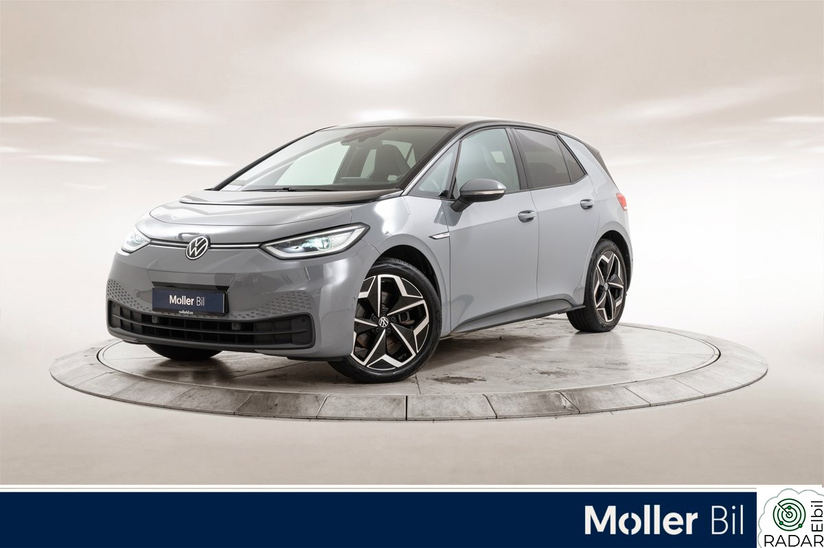VOLKSWAGEN ID.3 PRO 107 KW Sport 58kwh 145 hk - HUD, Matrix, R.kam, Sp.seter, Navi