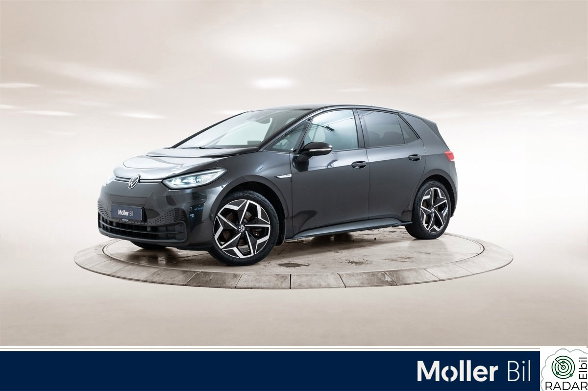 VOLKSWAGEN ID.3 PRO 150 KW Sport 58kwh 204 hk - 19", R.Kam, Matrix, Park.Ass