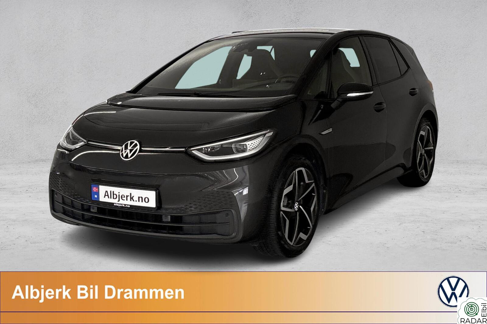 VOLKSWAGEN ID.3 PRO 107 KW Sport 58kwh, Matrix, Top Sport El-seter, Ryggekamera