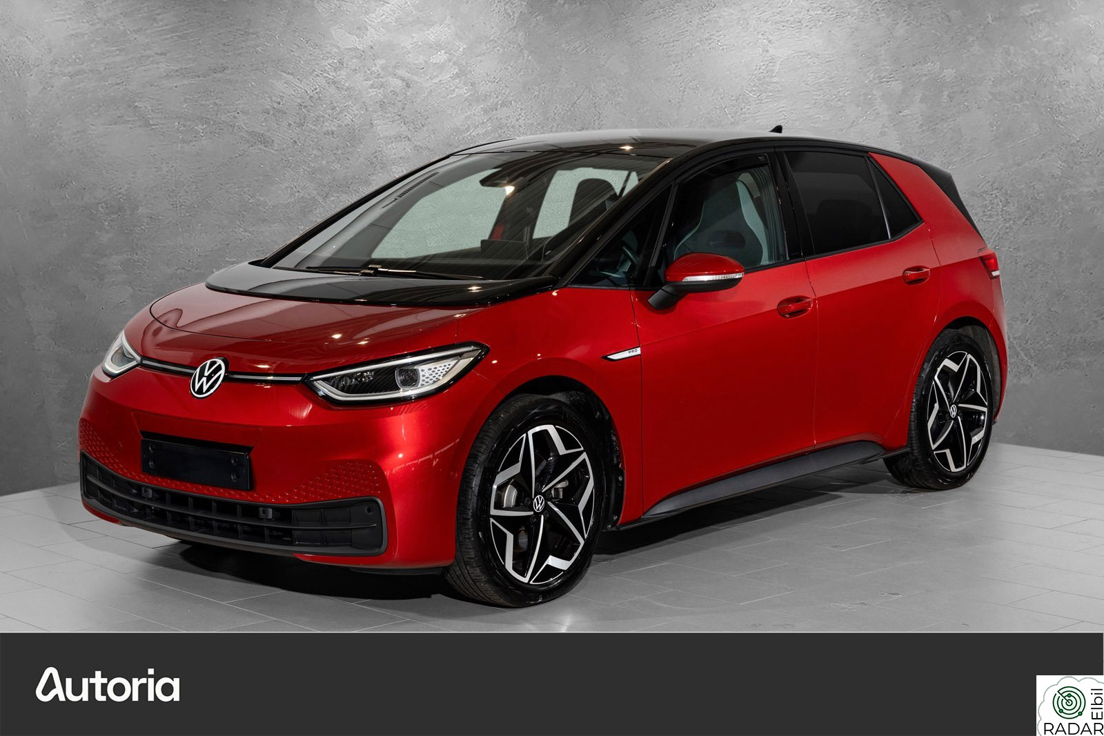 VOLKSWAGEN ID.3 PRO 150 KW sport 58kwh 204 hk/EL-SETER/MATRIX/RYGGEKAMERA/++