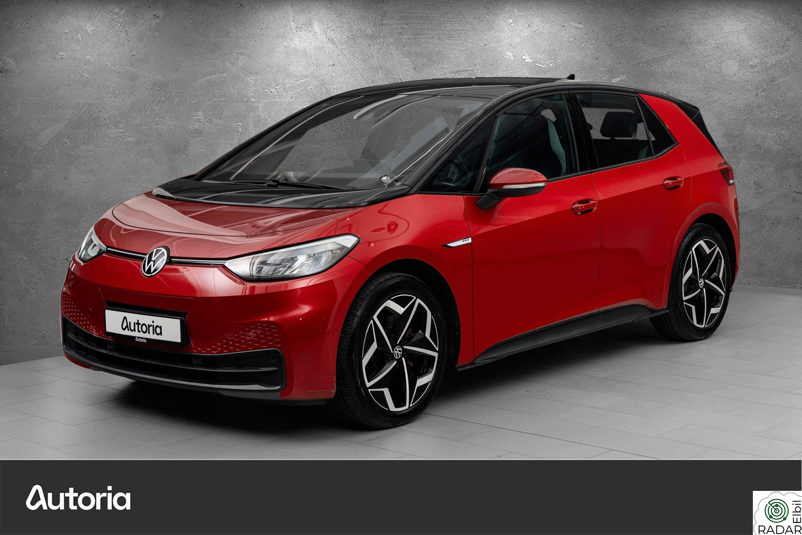 VOLKSWAGEN ID.3 PRO 150 KW sport/58kwh/204 hk/Top sport/r.kamera/varme ratt++
