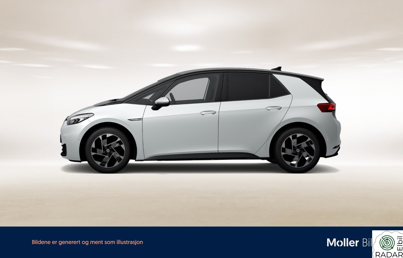 VOLKSWAGEN ID.3 PRO 150 KW Pro Limited 58 kWh 204hk Style-R.kamera-Keyless mm.