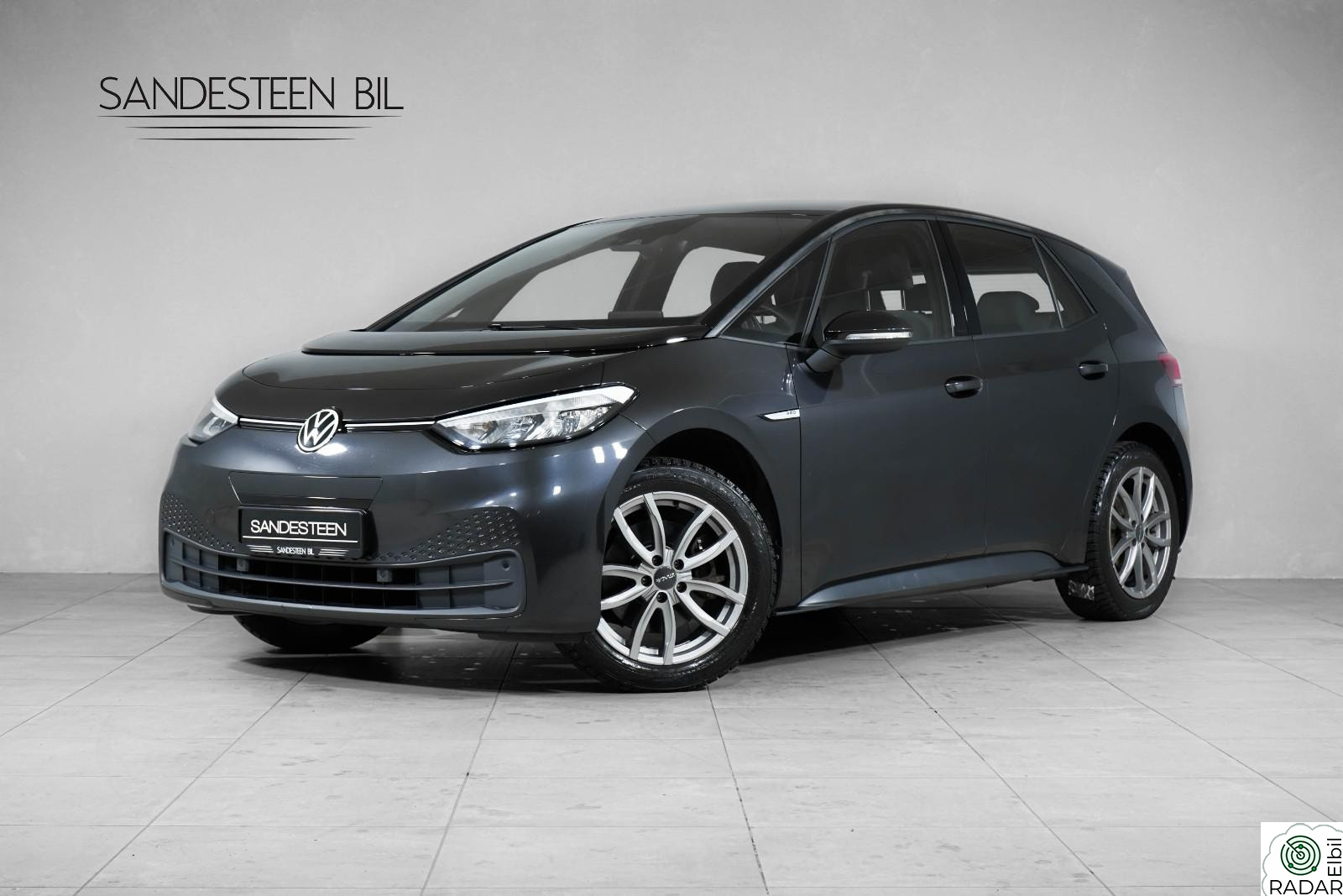 VOLKSWAGEN ID.3 PRO 150 KW 430KM WLTP PRO/LANE/VARMEPUMPE/KEYLESS/RYGGEKAMERA