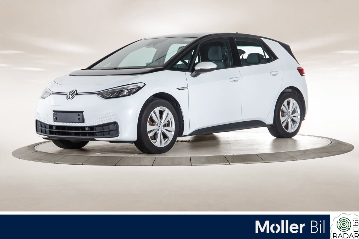 VOLKSWAGEN ID.3 PRO 107 KW Pro 58kwh 145 hk|Ryggekamera|LED|Navi|Oppvarmet ratt