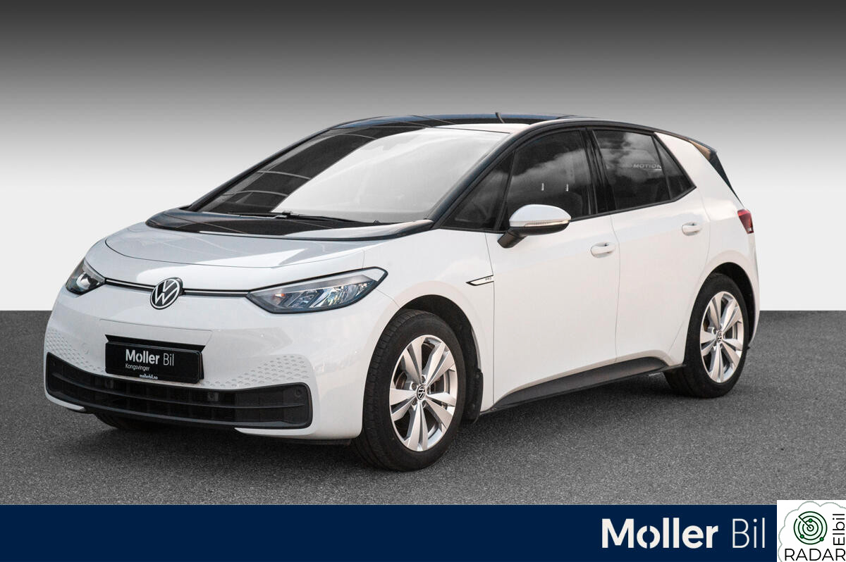 VOLKSWAGEN ID.3 PRO 150 KW pro          58kwh 204 hk Komforpk, Ryggekamera