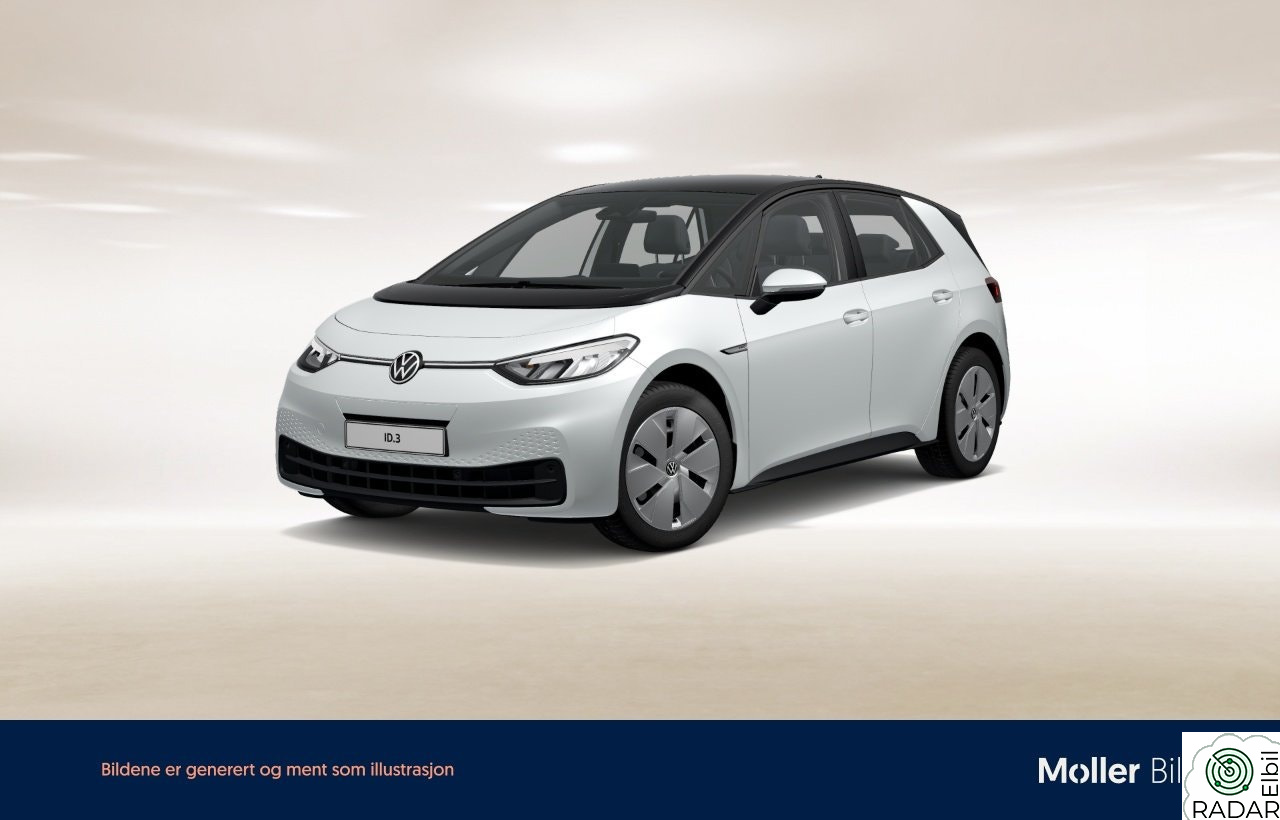 VOLKSWAGEN ID.3 PRO 150 KW Pro 58kwh 204hk - R.Kam, Keyless, Navi, ACC