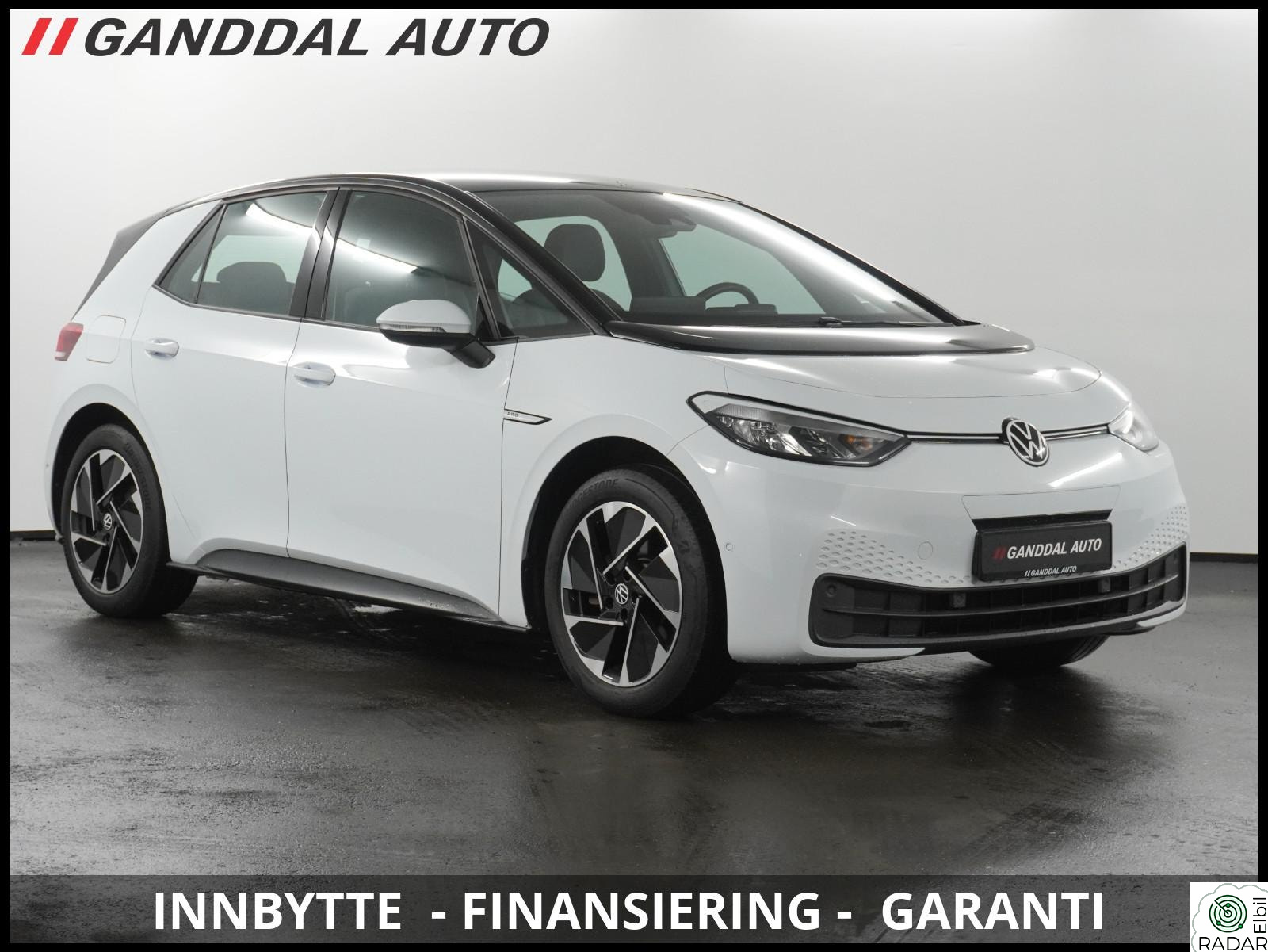 VOLKSWAGEN ID.3 PRO 107 KW PRO 415WLTP/ KAMERA / KEYLESS / NAVI / APP / ACC / LED