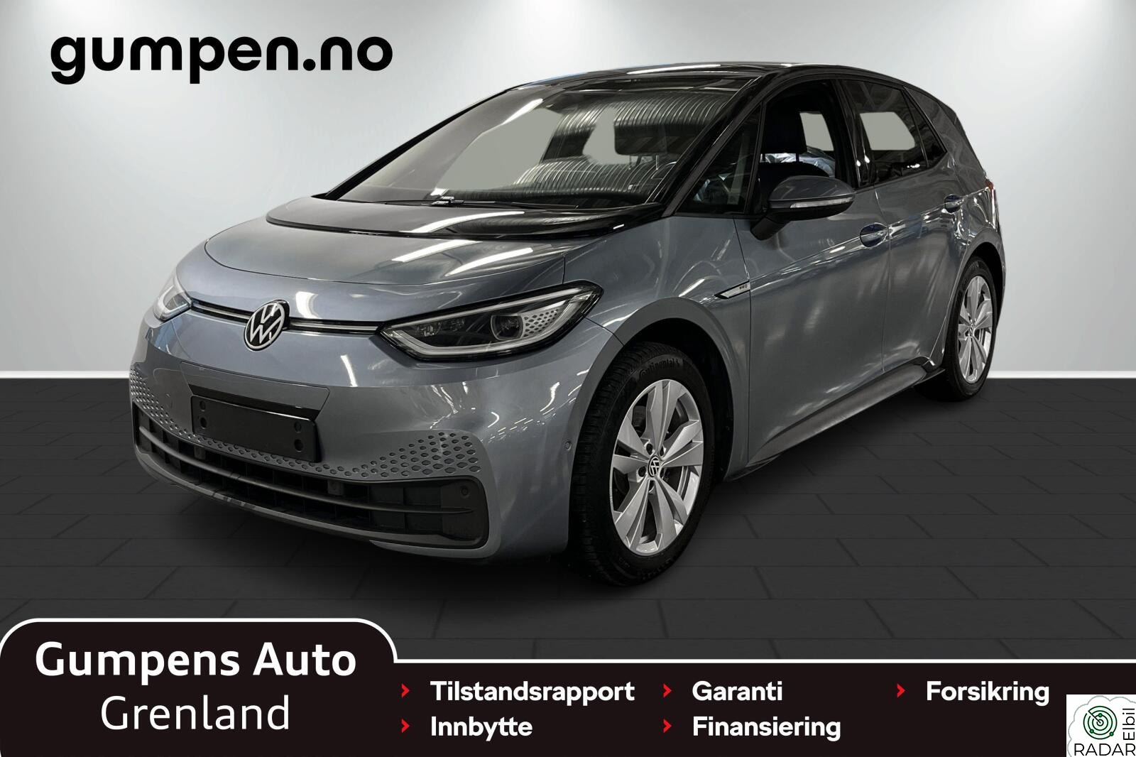 VOLKSWAGEN ID.3 PRO 150 KW pro 58kwh  204 hk R.kam/Matrix/Ad.cruise/+++