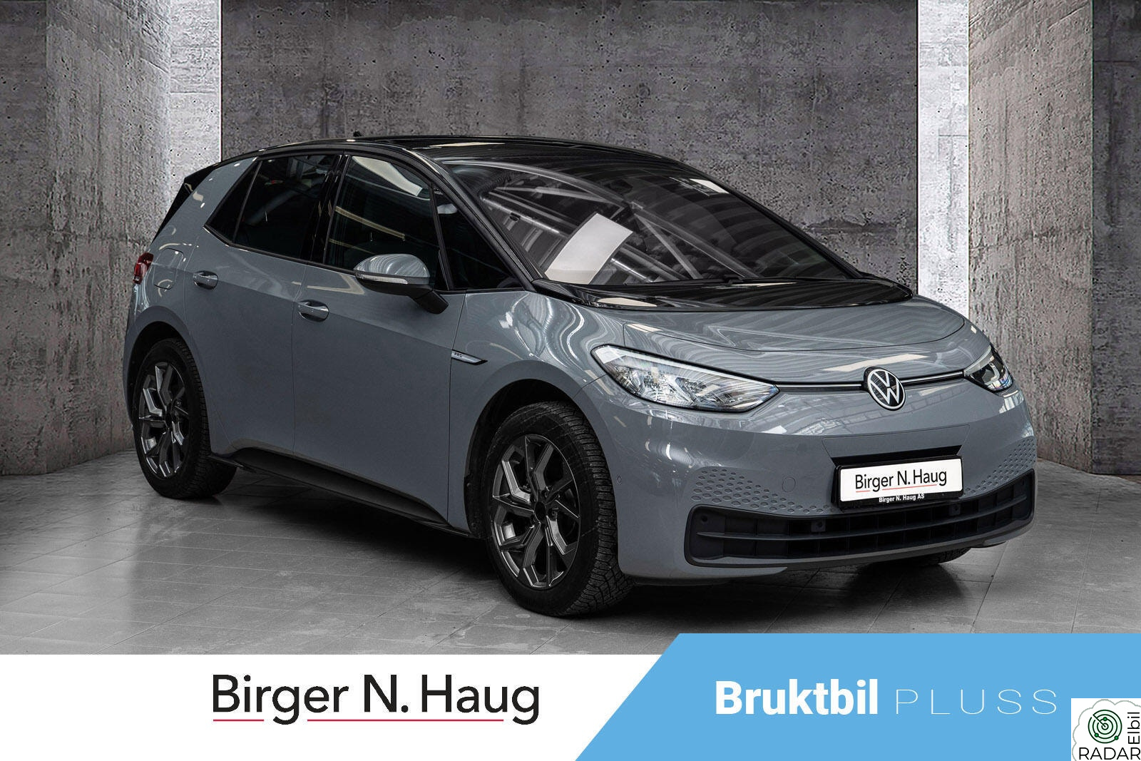 VOLKSWAGEN ID.3 PRO 107 KW ID3 174HK 58 kWh HEAD-UP/TRANSPORTFESTE/RYGGEKAMERA