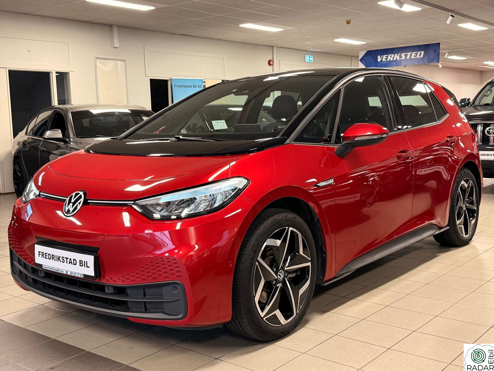 VOLKSWAGEN ID.3 PRO S 150 KW PRO S 204HK-550KM WLTP-ACC-KAMERA-DELSKINN-ISOFIX-NAVI