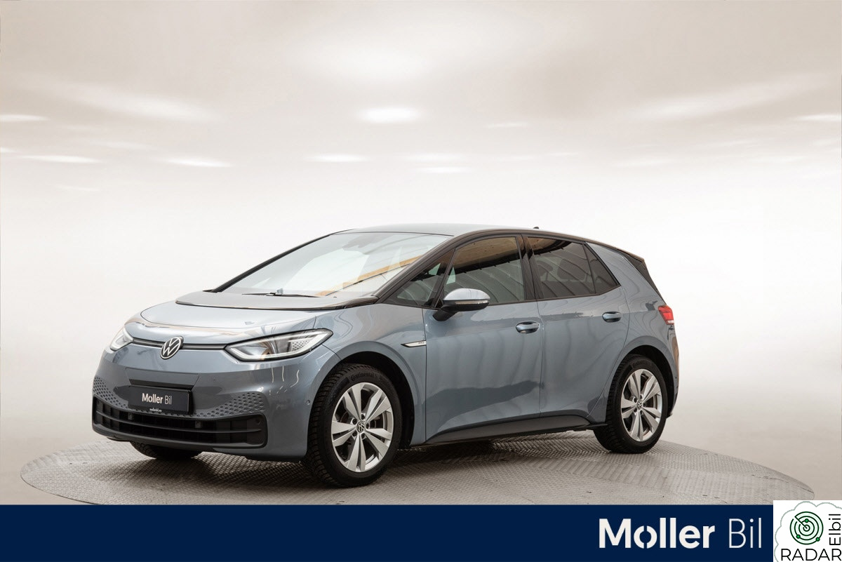 VOLKSWAGEN ID.3 PRO 107 KW pro          58kwh 145 hk Navi, ryggekamera, Keyless ++