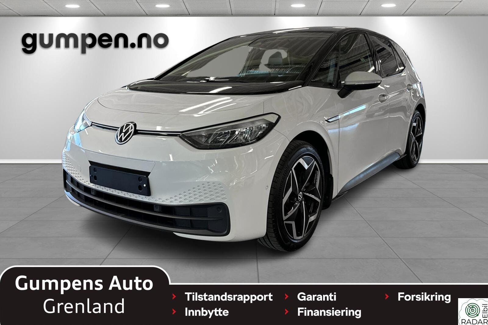 VOLKSWAGEN ID.3 PRO 150 KW pro limited  58kwh  204hk Navi/Kamera/Parkass/ACC/++