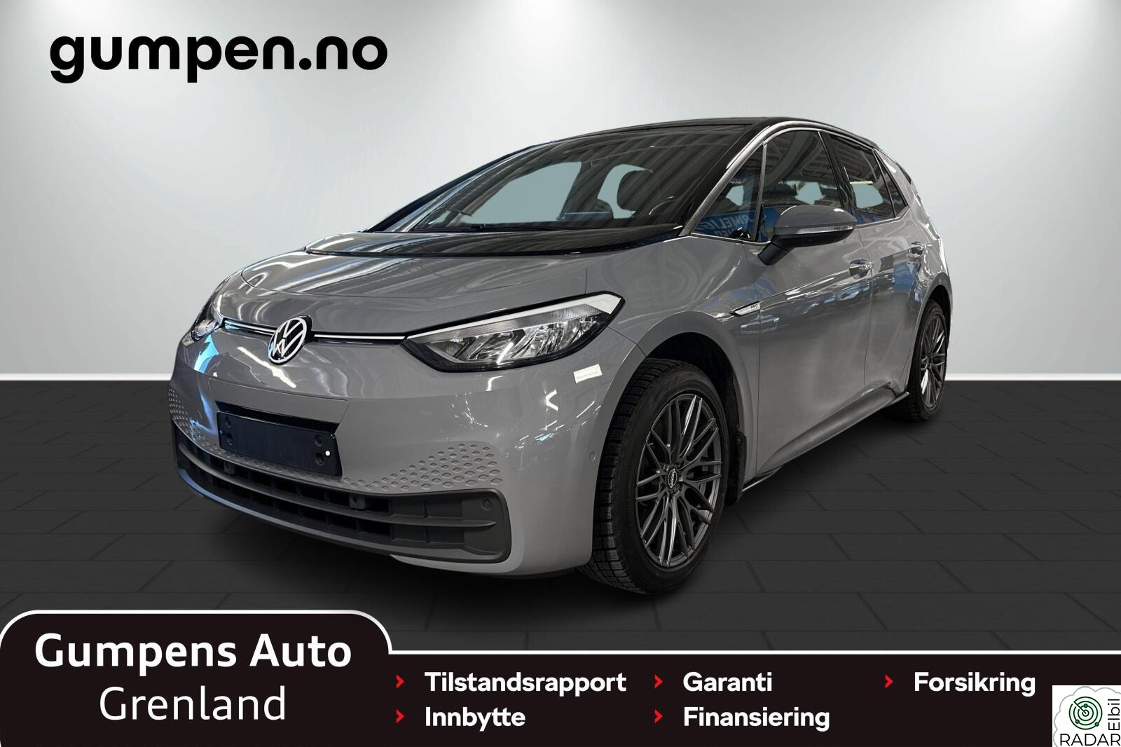 VOLKSWAGEN ID.3 PRO 150 KW pro limited  58kwh  204hk INNBYTTEKAMPANJE/Kamera/Navi
