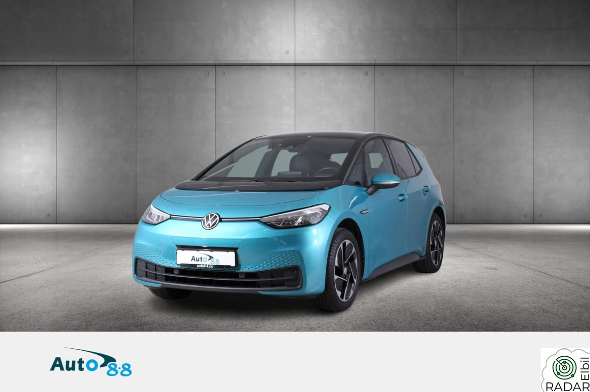 VOLKSWAGEN ID.3 PRO 150 KW Wltp 420 km nybilgaranti servicehistorikk ryggekamera