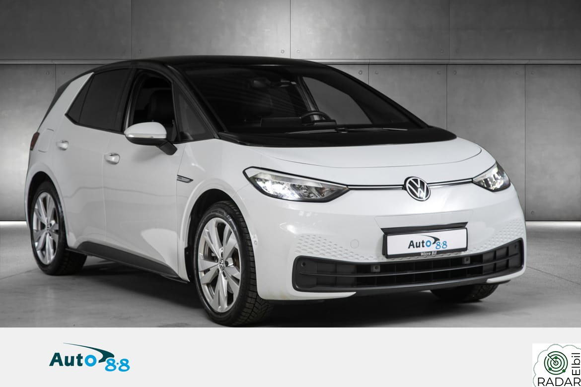 VOLKSWAGEN ID.3 PRO 150 KW /ACC/VARMEPUMPE/RYGGEKAMERA/LAV.KM/ ++!