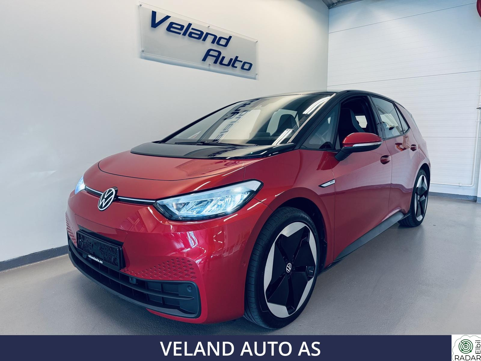 VOLKSWAGEN ID.3 PRO 150 KW 204HK "PRO PERFORMANCE" ACC/TOPSPORT+/NAVI/20" HJUL