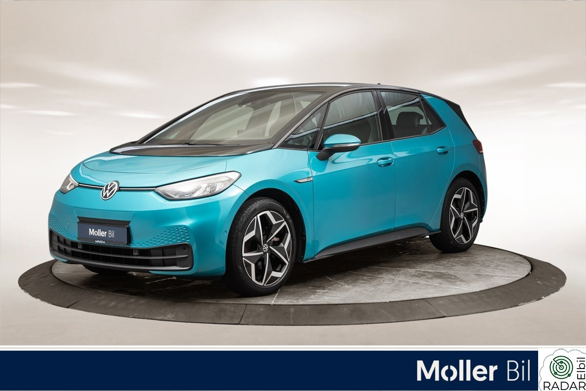 VOLKSWAGEN ID.3 PRO 150 KW sport        58kwh 204 hk