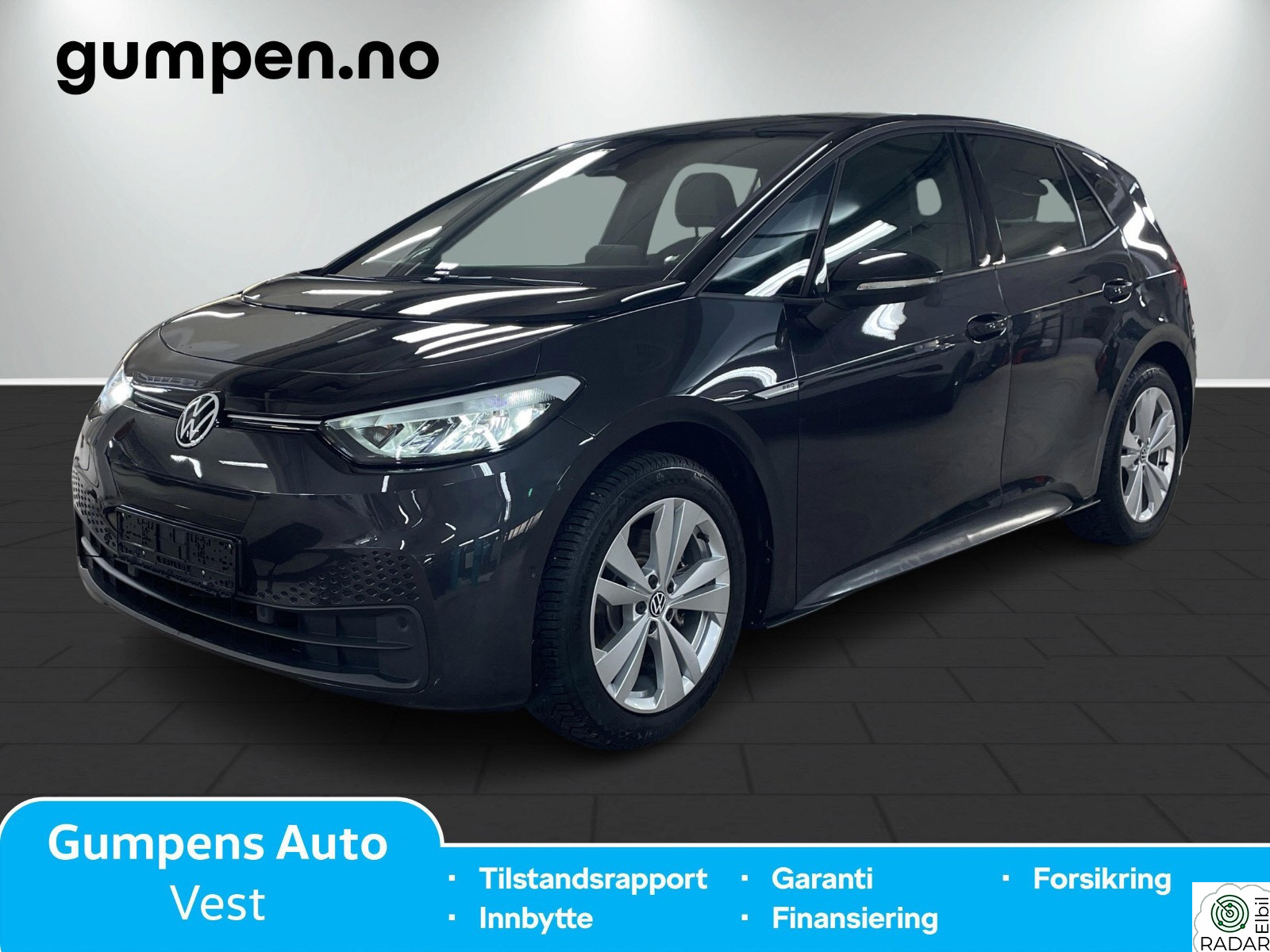 VOLKSWAGEN ID.3 PRO 107 KW pro          58kwh 145 hk