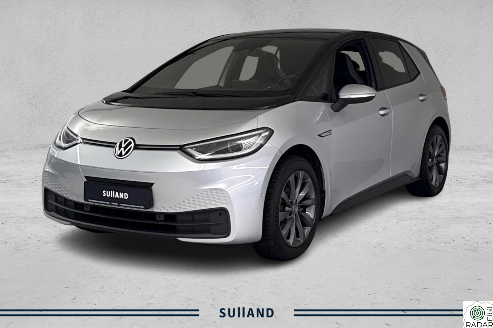 VOLKSWAGEN ID.3 PRO 150 KW sport 58kwh 204 hk El-sportseter m/minne Park-klima