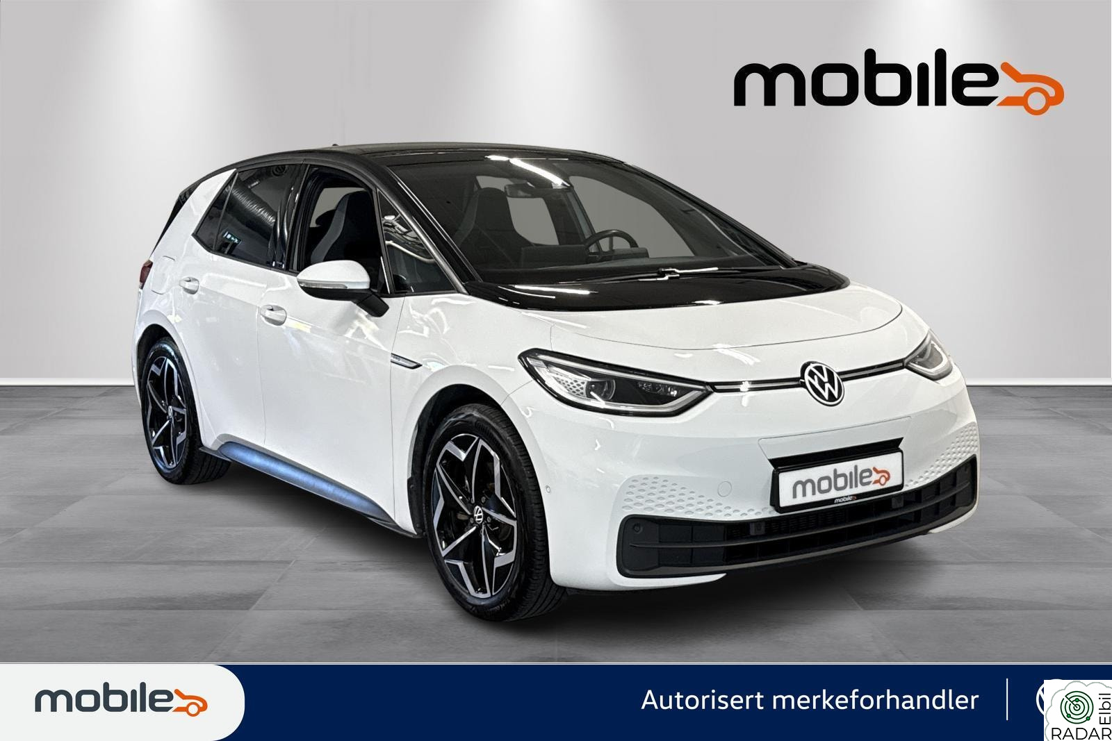 VOLKSWAGEN ID.3 PRO 150 KW sport        58kwh 204 hk TopSport/Ryggekamera