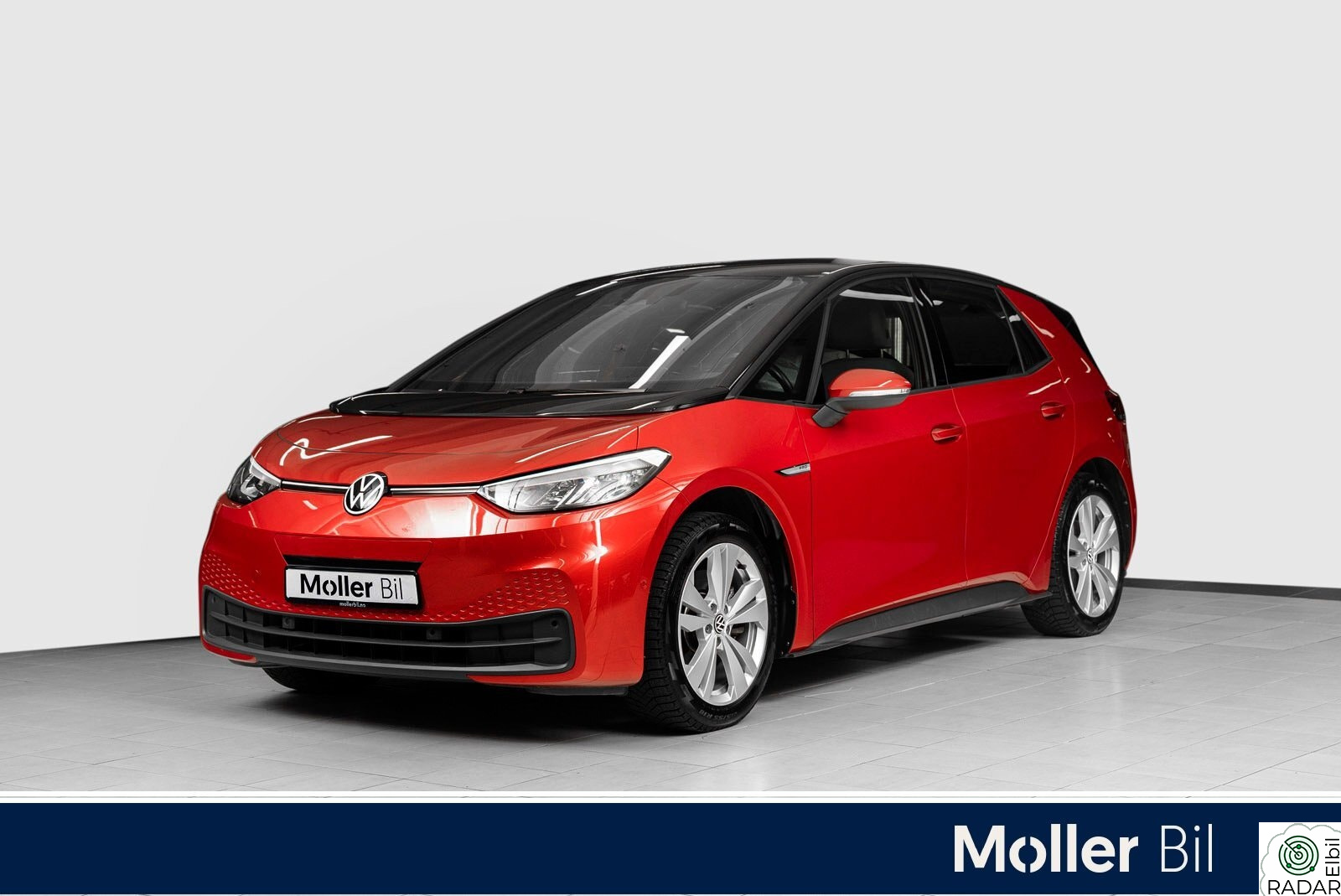 VOLKSWAGEN ID.3 PRO 107 KW Pro 58kwh 145 hk, Ryggekamera, ACC, Navi++