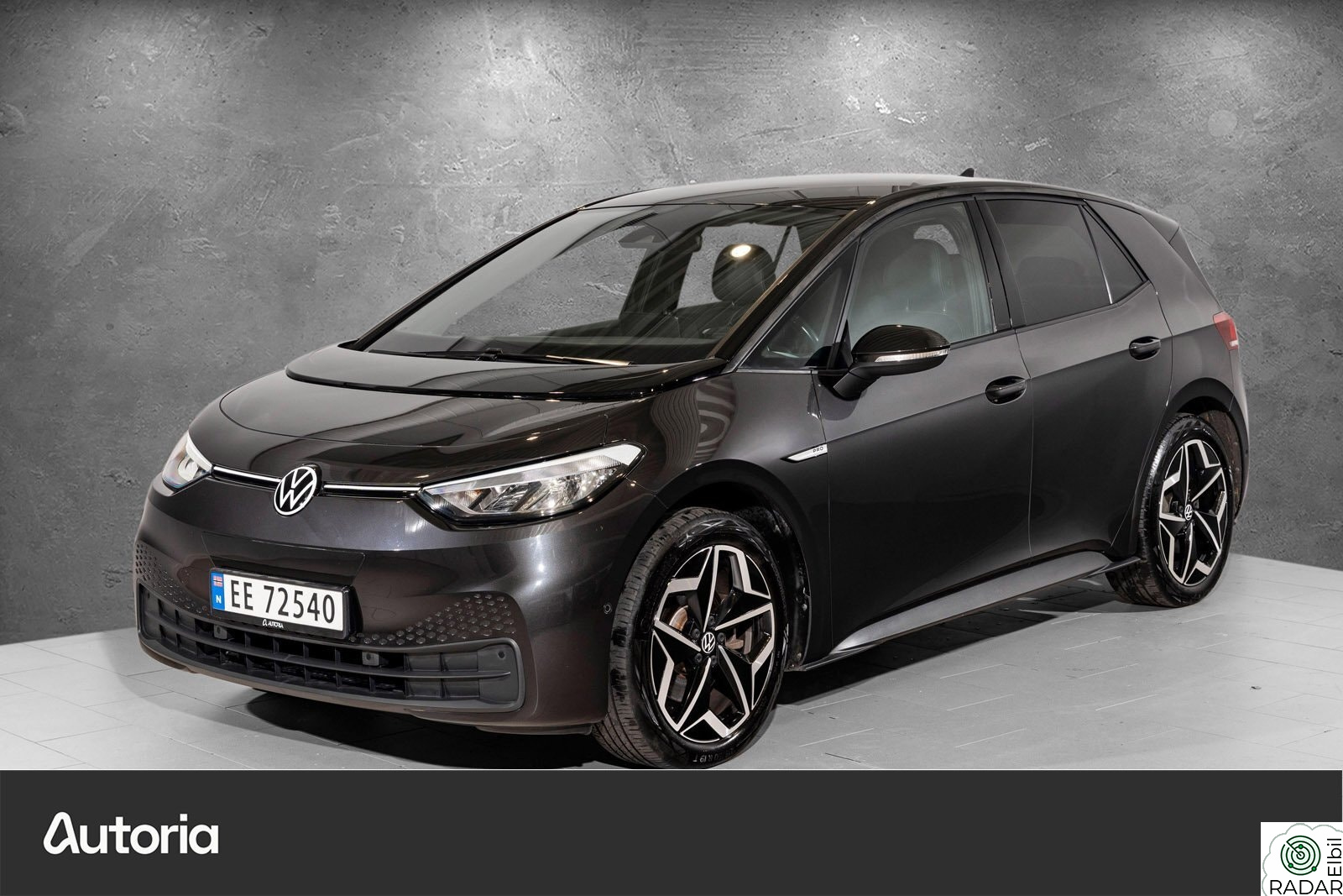 VOLKSWAGEN ID.3 PRO 150 KW pro limited  58kwh  204hk ACC/Navi/19"++