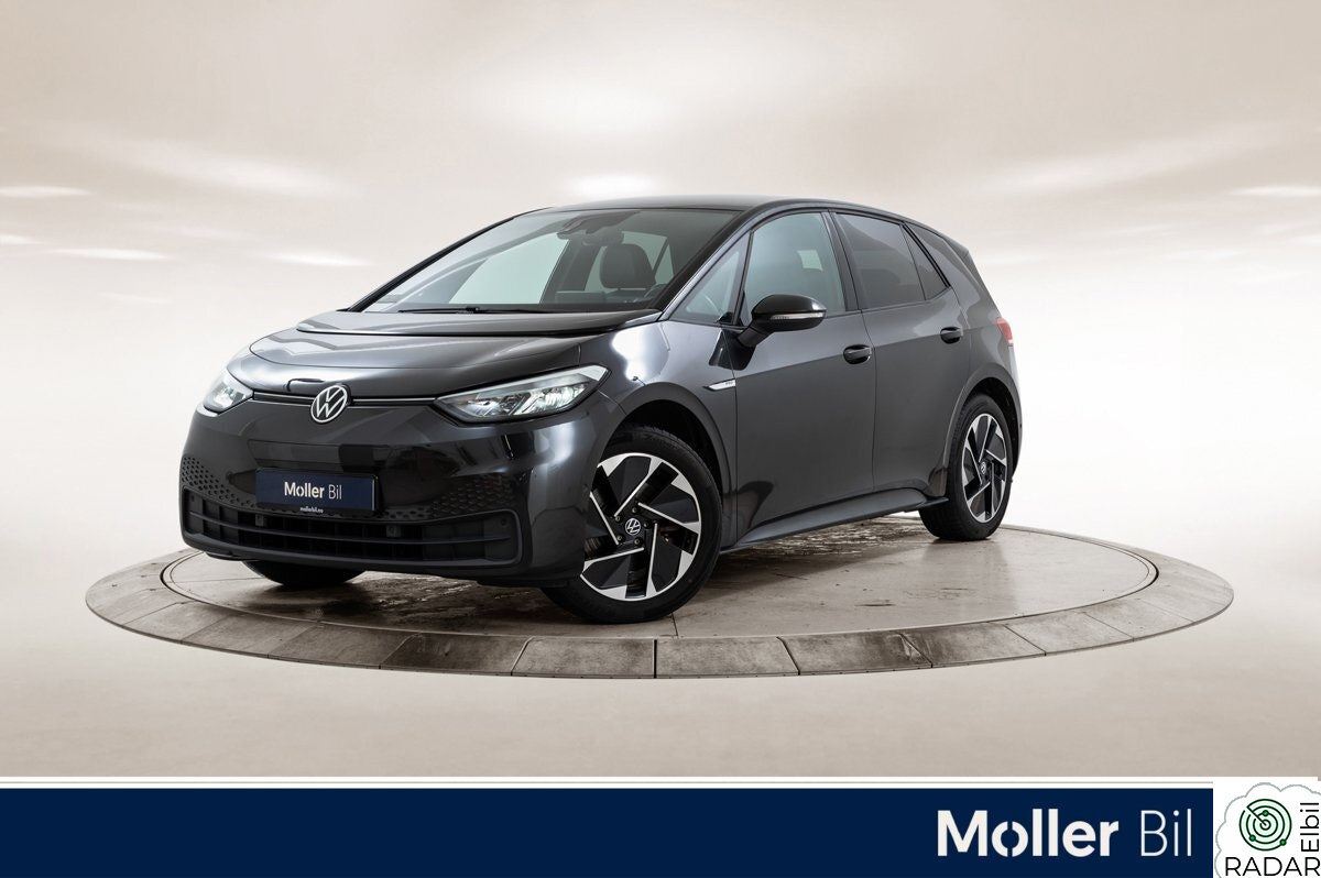 VOLKSWAGEN ID.3 PRO 150 KW Pro Limited 58kwh 204hk - R.kam, ACC, Navi, Keyless